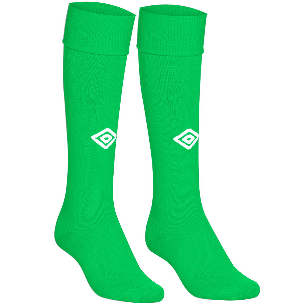 Murray United FC Sock Selection - Footless or Normal Emerald Green