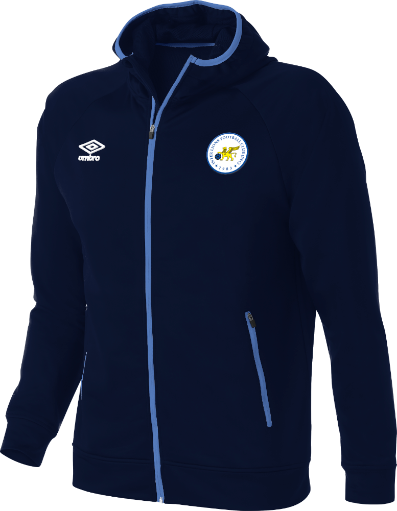 Inter Lions Stadium Jacket With Hood Navy (Coach)