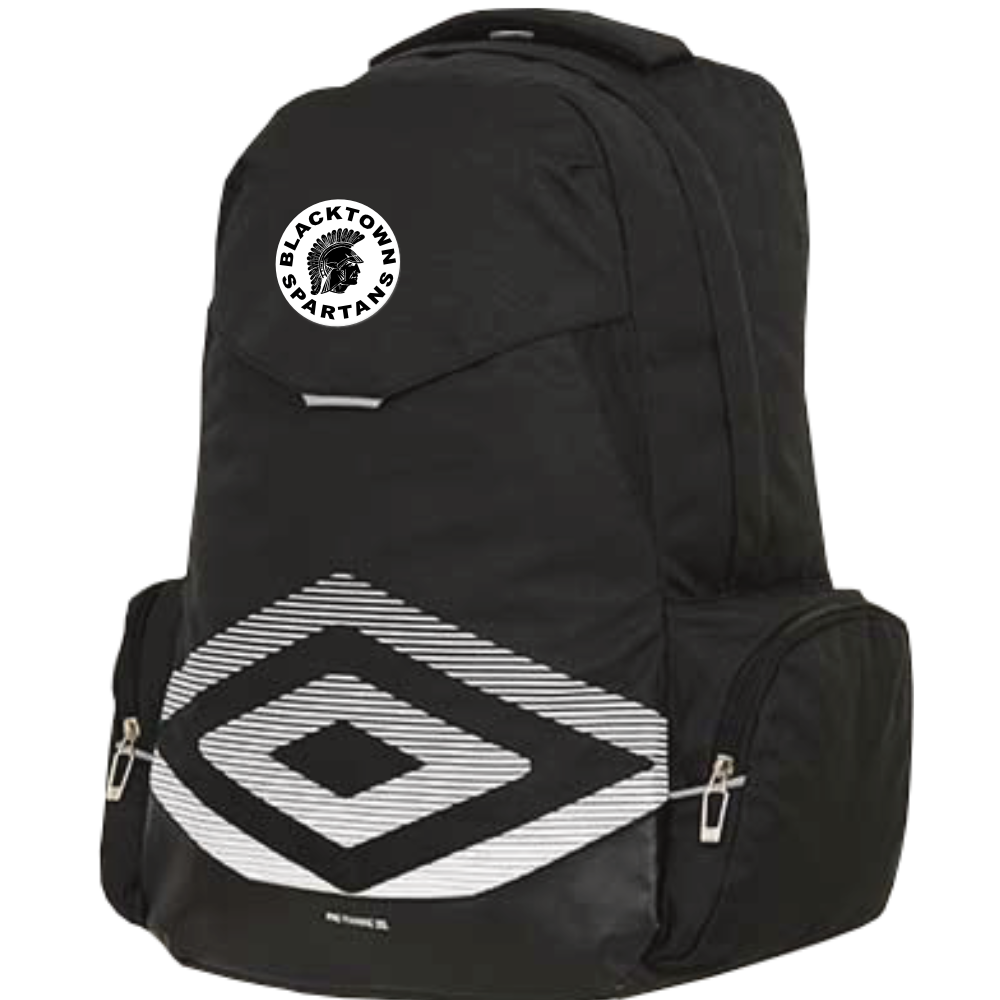 Blacktown Spartans Pro Training 2.0 Backpack, Black