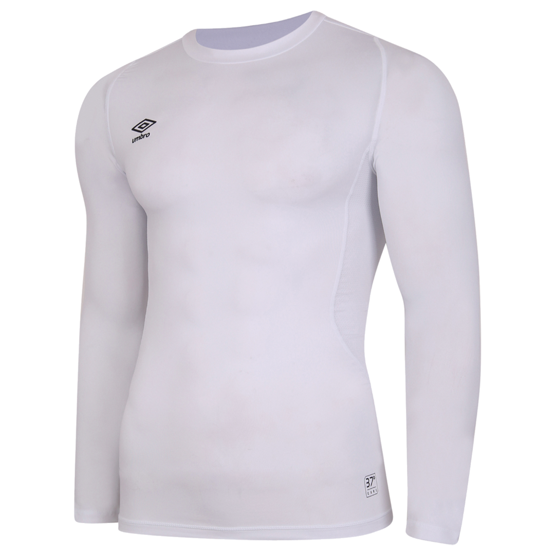Kissing Point FC UMBRO Core LS Crew Baselayer White