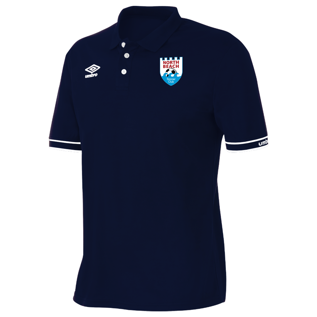 North Beach Soccer Club Legacy Polo Midnight Navy