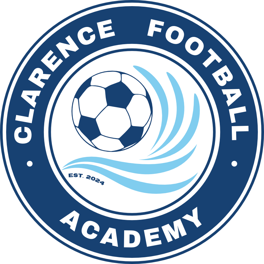 Clarence Football Academy- No exchange of goods available as items are custom made