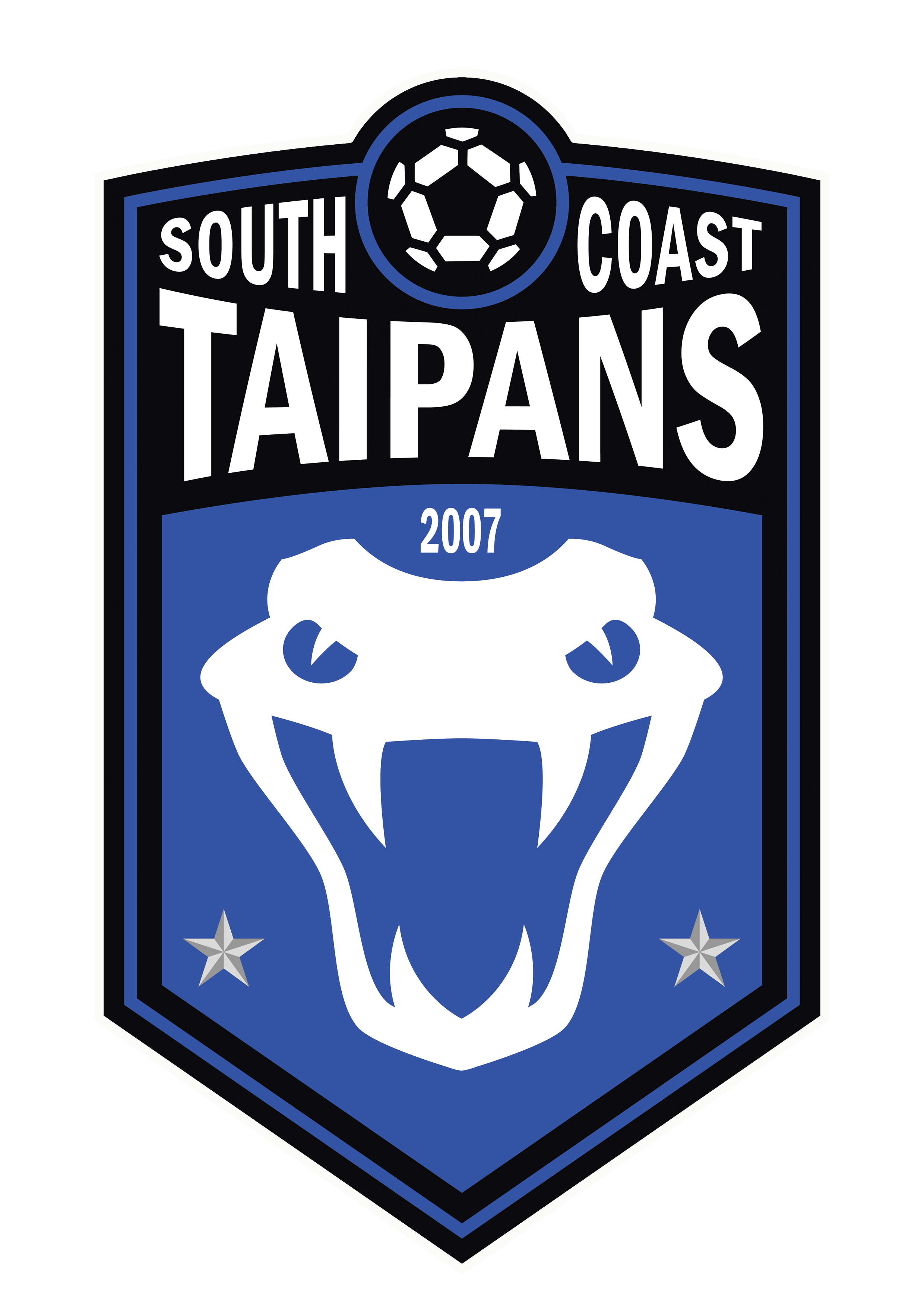 South Coast Taipans- No exchange of goods available as items are custom made
