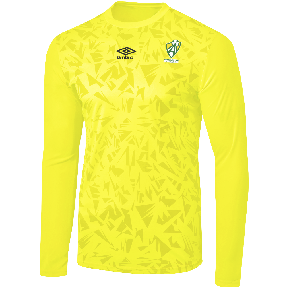 Over 35 Masters Ashburton GK Yellow Jersey- No sponsor