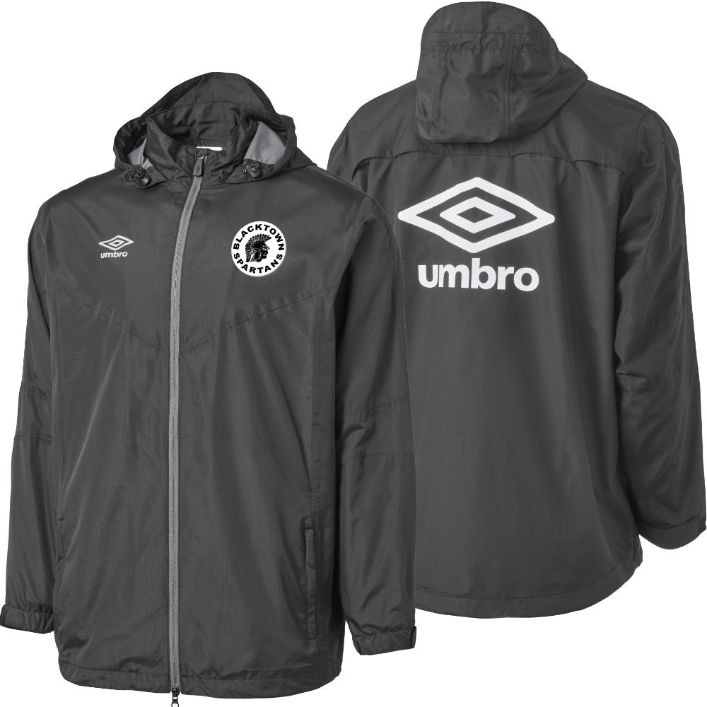 Blacktown Spartans Elite All WeatherJacket Black