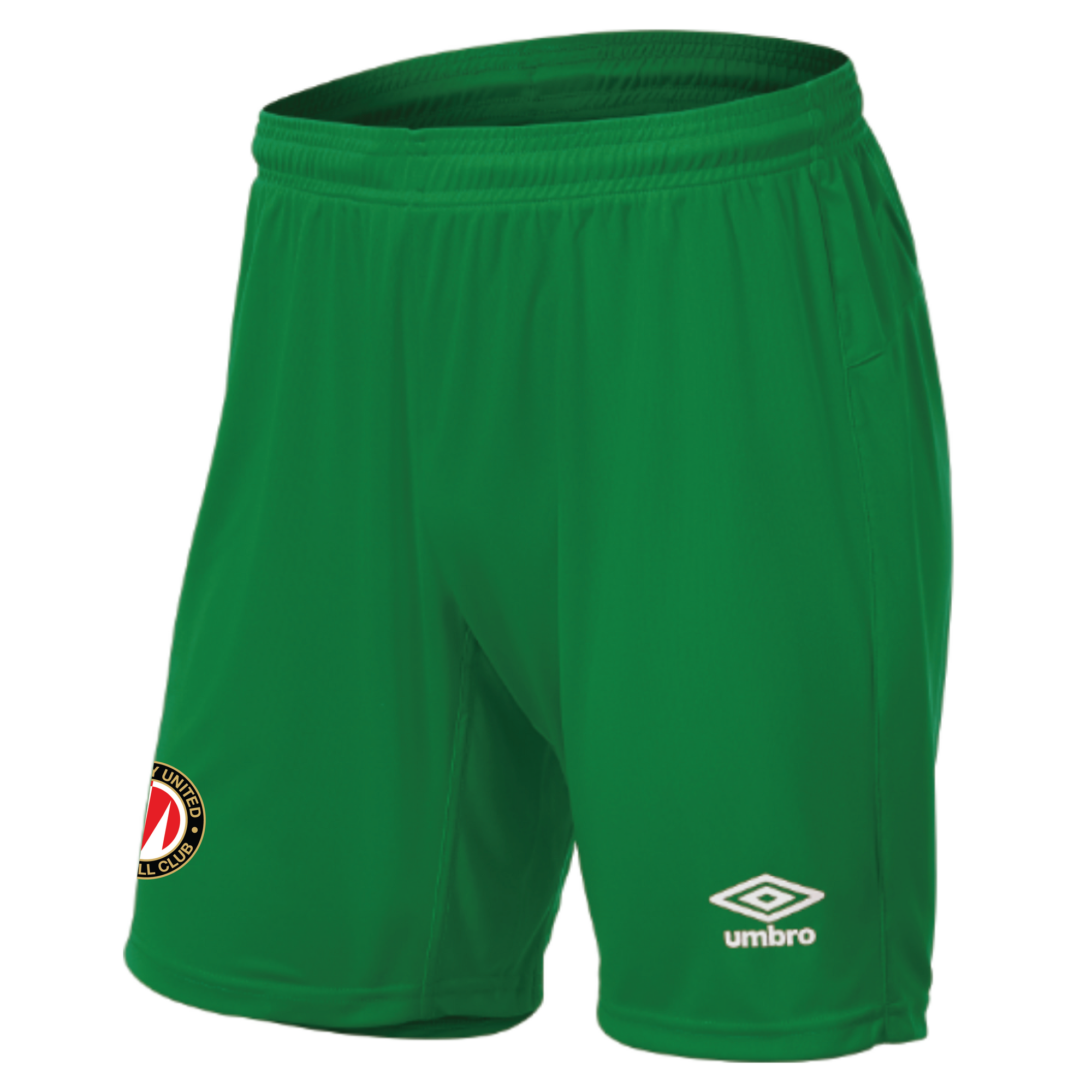 Murray United FC Core Shorts Midnight Emerald Green