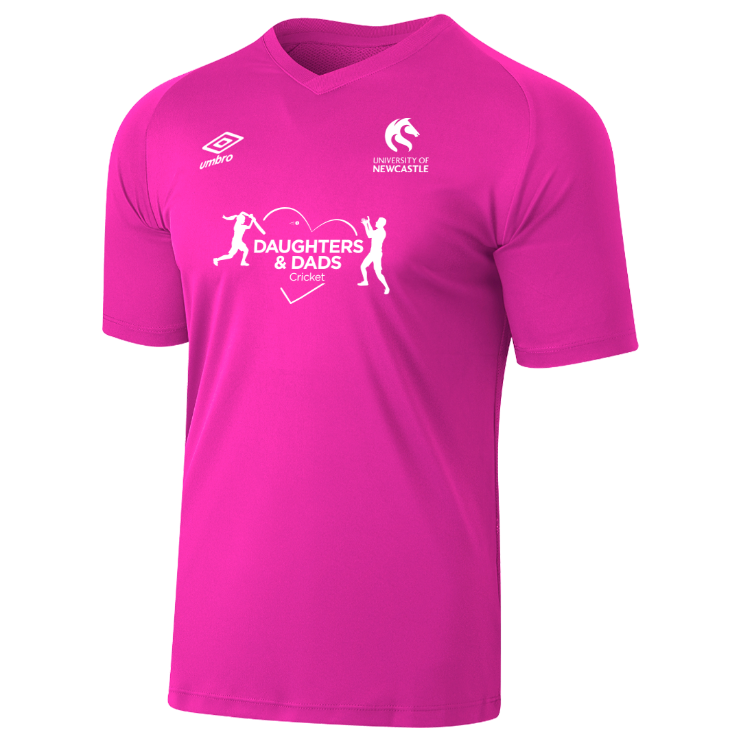 Daughters & Dads Cricket League Jersey Pink - Dads Shirt