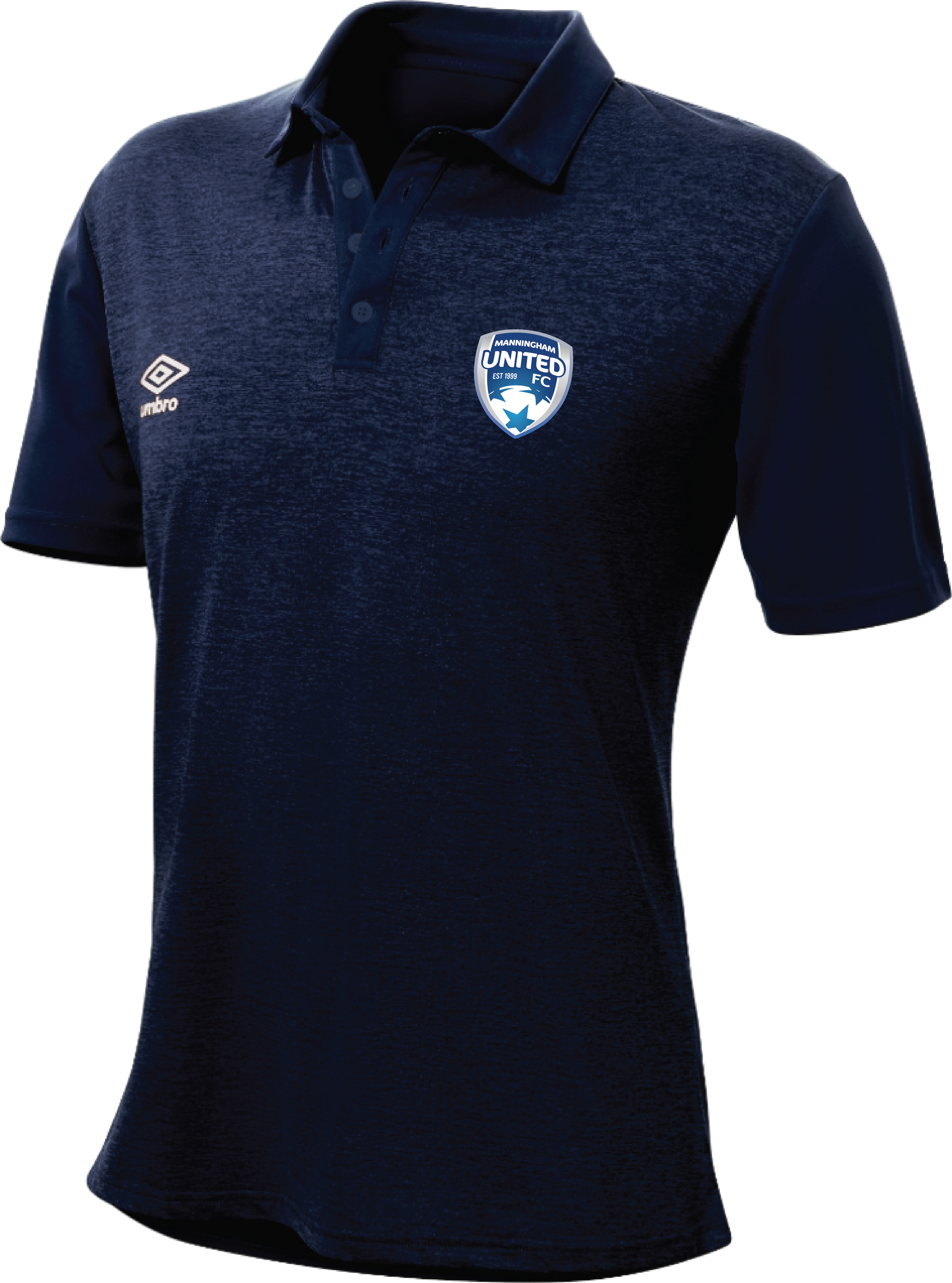 MUFC Elite Polo Midnight Navy