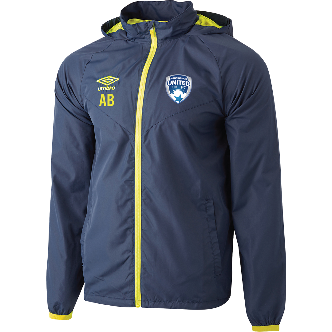 Manningham Elite Shower Jacket Navy/Fluro