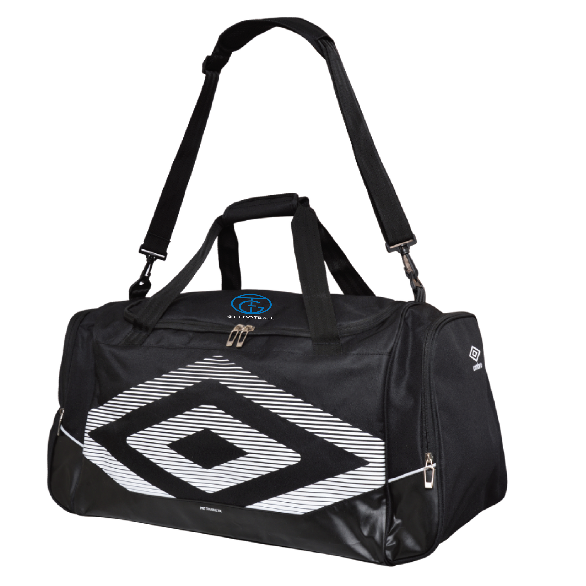 GT Football Pro Training 2.0 Holdall Black