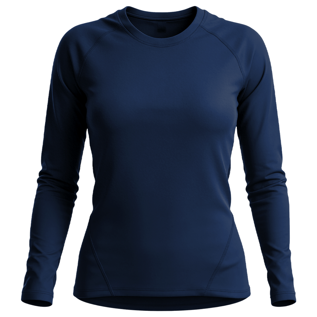 iAthletic iElite Womens Long Sleeve Top - Navy