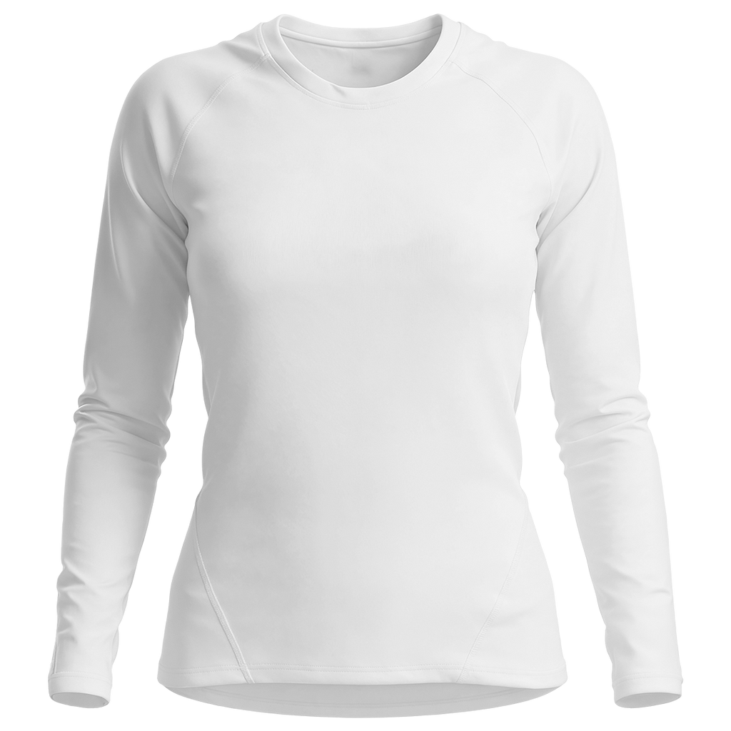 iAthletic iElite Womens Long Sleeve Top - White