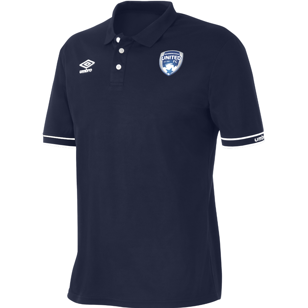 MUFC Legacy Polo Midnight Navy