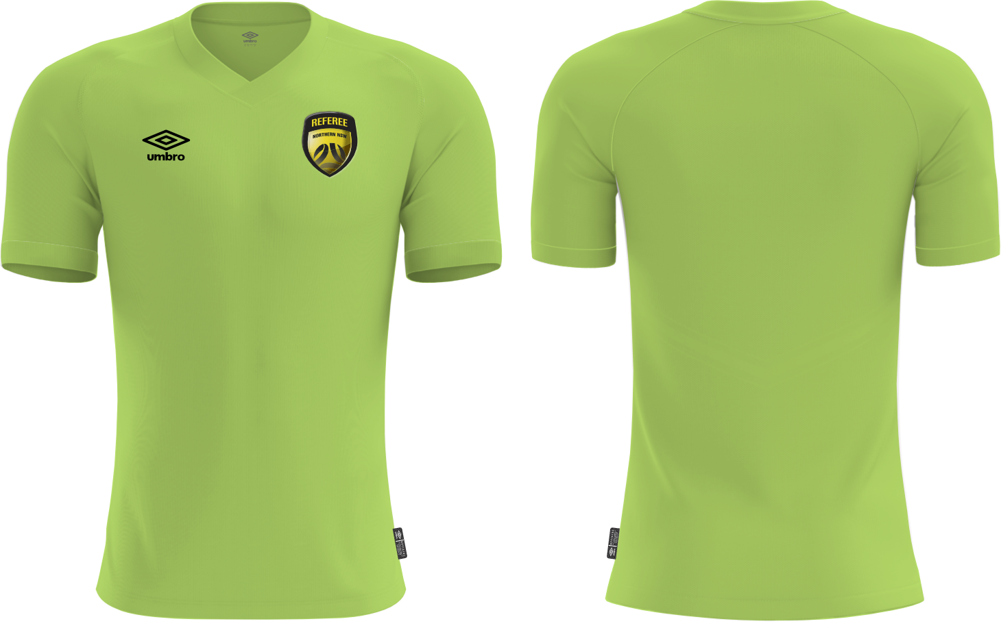 NNSW Graduates League Jersey 2.0 Fluro Green 1