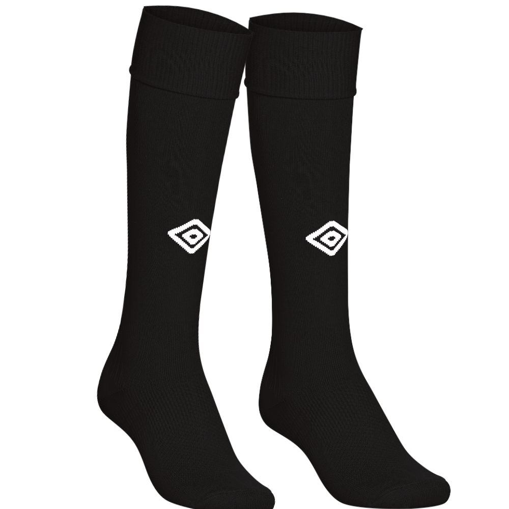 White City SC Socks, Black