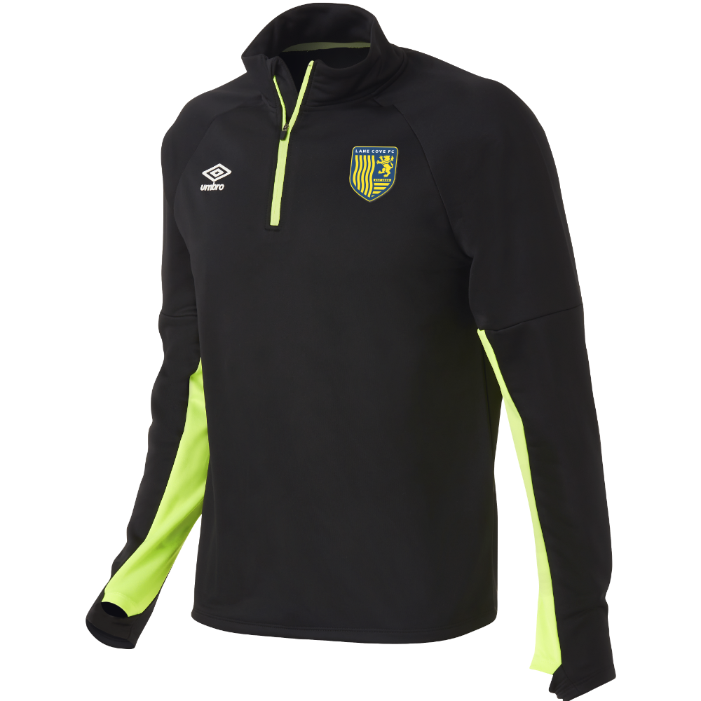 Lane Cove FC Stadium QTR Zip Black