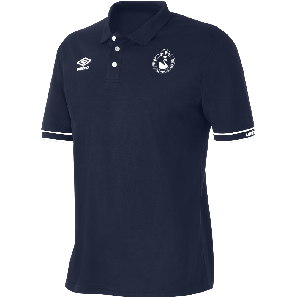 Swansea FC  Legacy Polo Midnight Navy