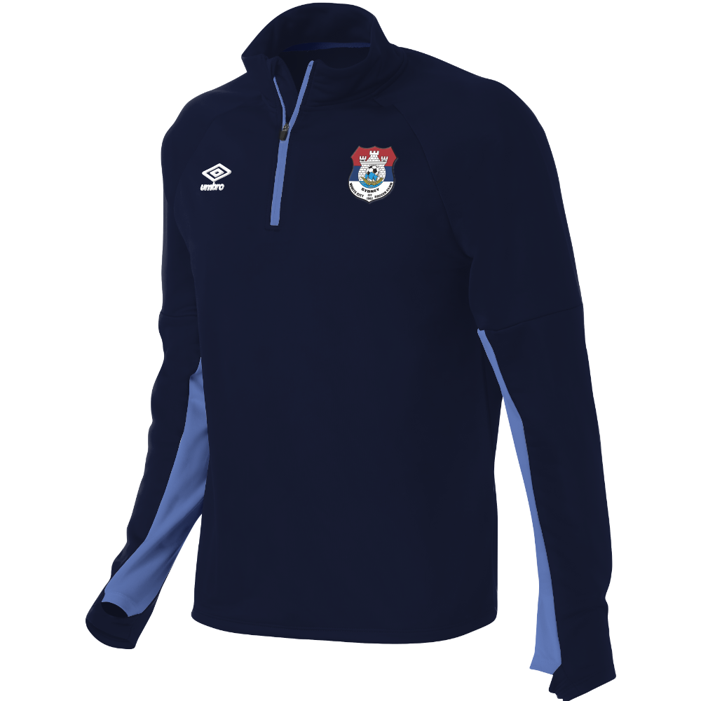 White City Stadium QTR Zip Navy