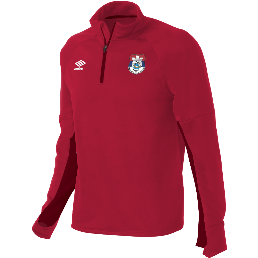 White City Stadium QTR ZIP Red