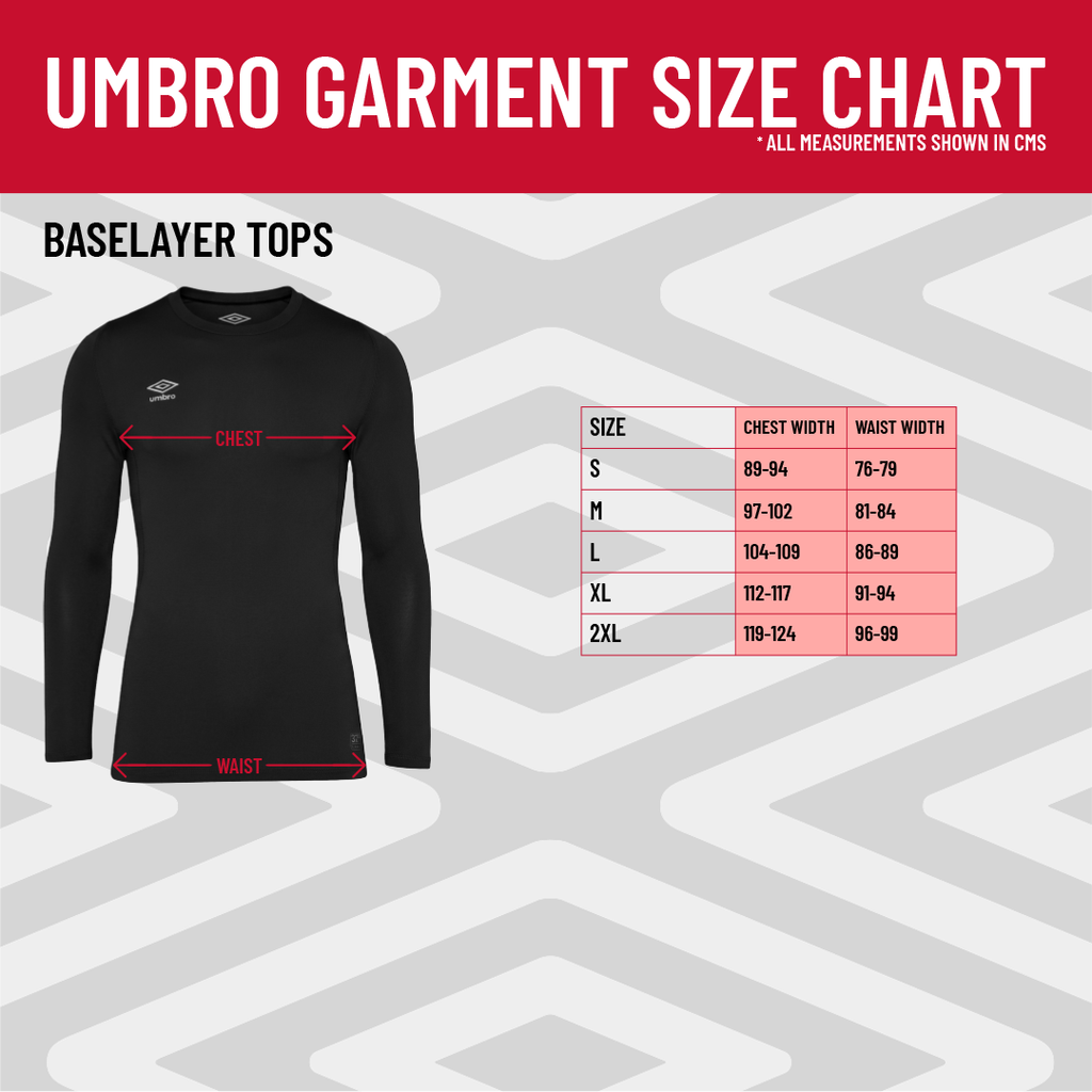 Peakhurst United UMBRO Core LS Crew Baselayer - 2 Colours