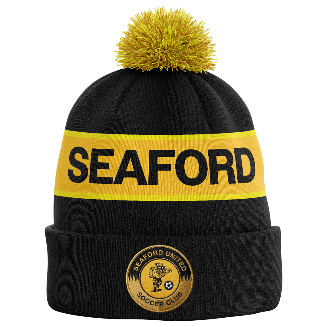 Seaford United Beanie Black