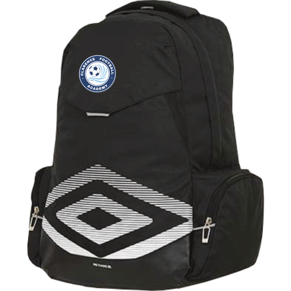 Clarence Football Academy Pro Training 2.0 Backpack Black