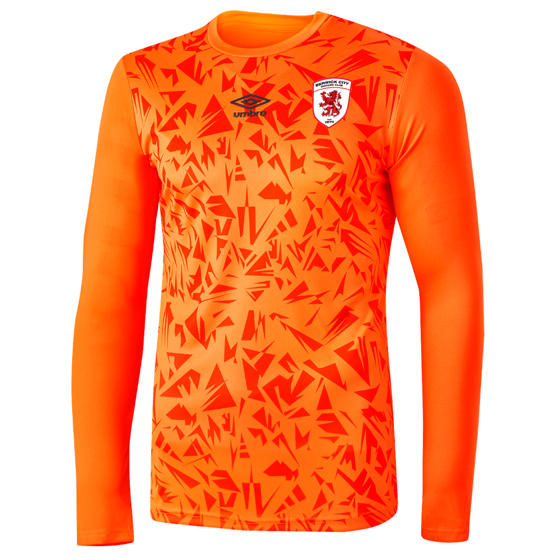 Berwick City SC Goalkeeper Jersey 2.0 Fluro Orange