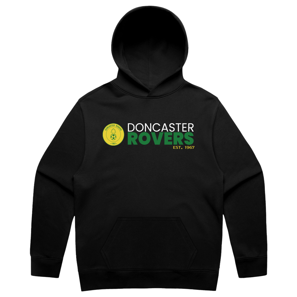 Doncaster Rovers Cotton Hoodie Black