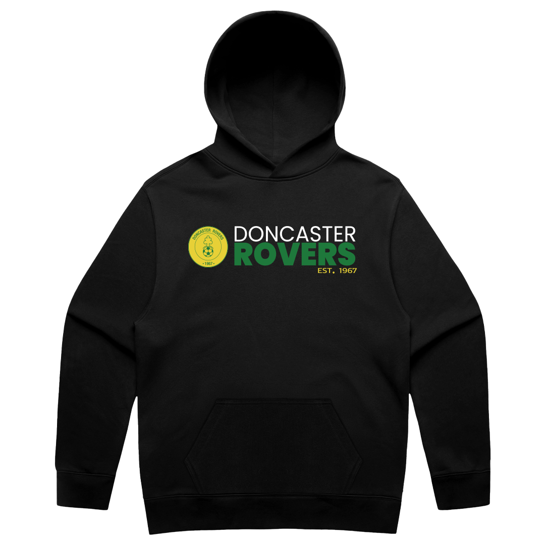 Doncaster Rovers Cotton Hoodie Black