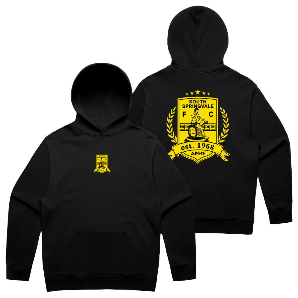 South Springvale Champions Cotton Hoodie Black