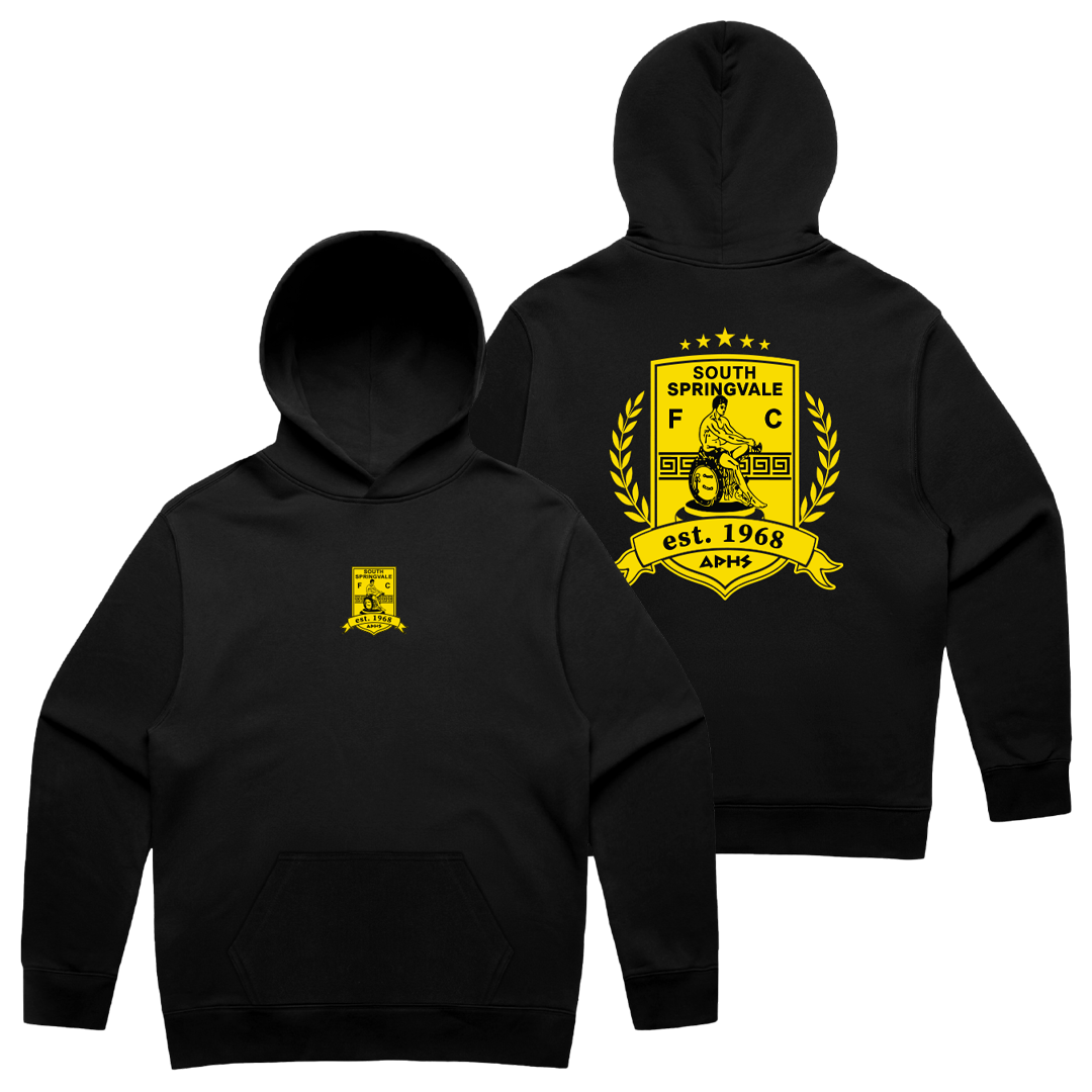 South Springvale Champions Cotton Hoodie Black