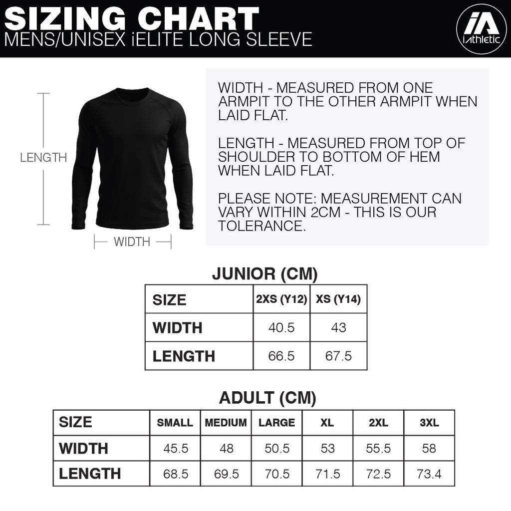 iAthletic iElite Long Sleeve Top - Red