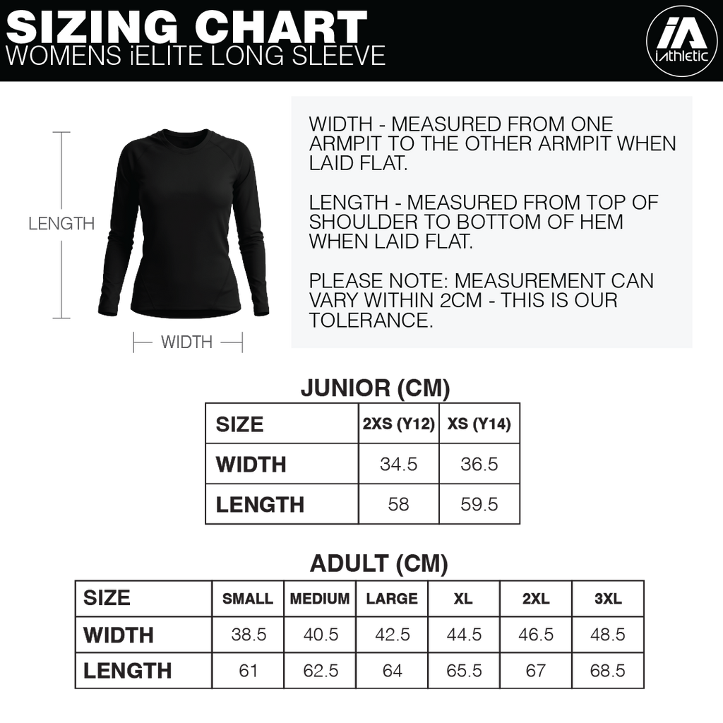 iAthletic iElite Womens Long Sleeve Top - Pink