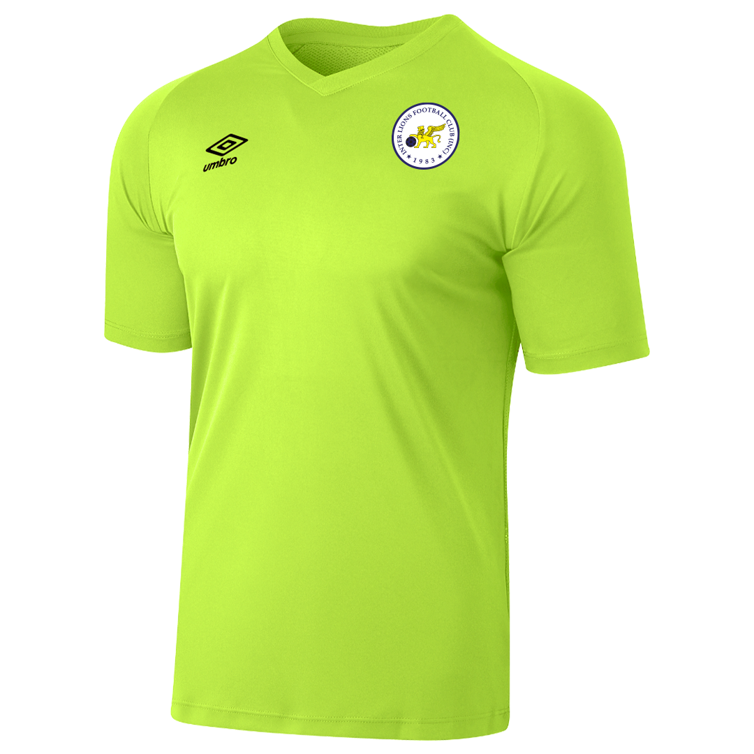Inter Lions League Jersey Fluro Green
