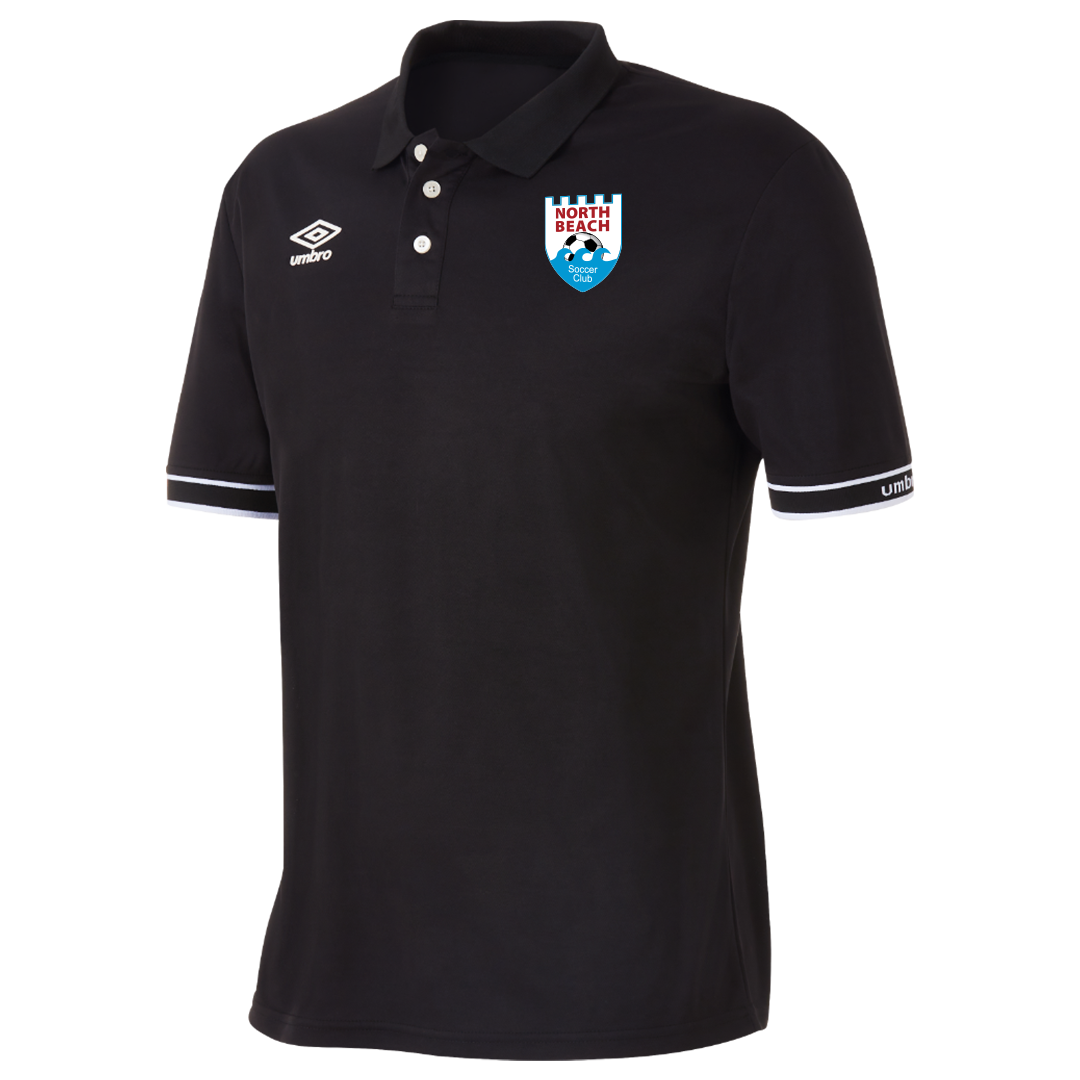 North Beach Soccer Club Legacy Polo Black