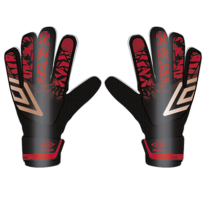 Yamba Breakers UMBRO Neo Club Glove Black/Gold/Fire Whirl