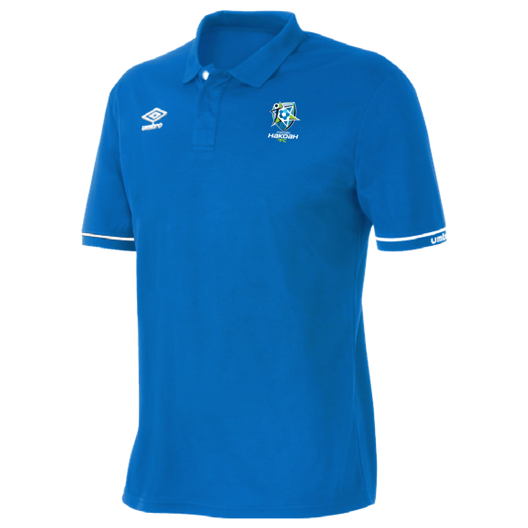 Maccabi Hakoah FC Legacy Polo Cobalt Blue