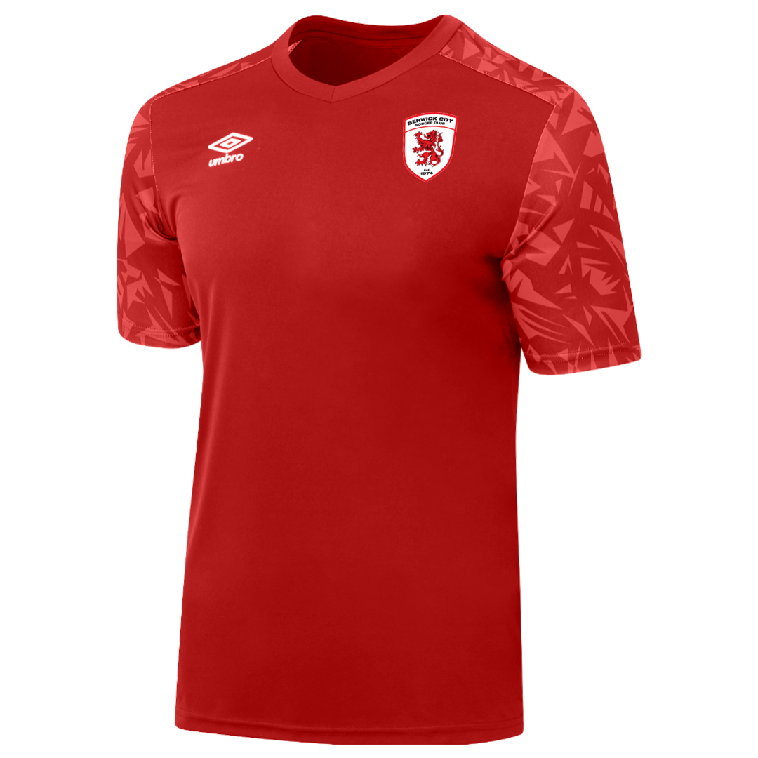Berwick City SC Scatter Jersey Velocity Red