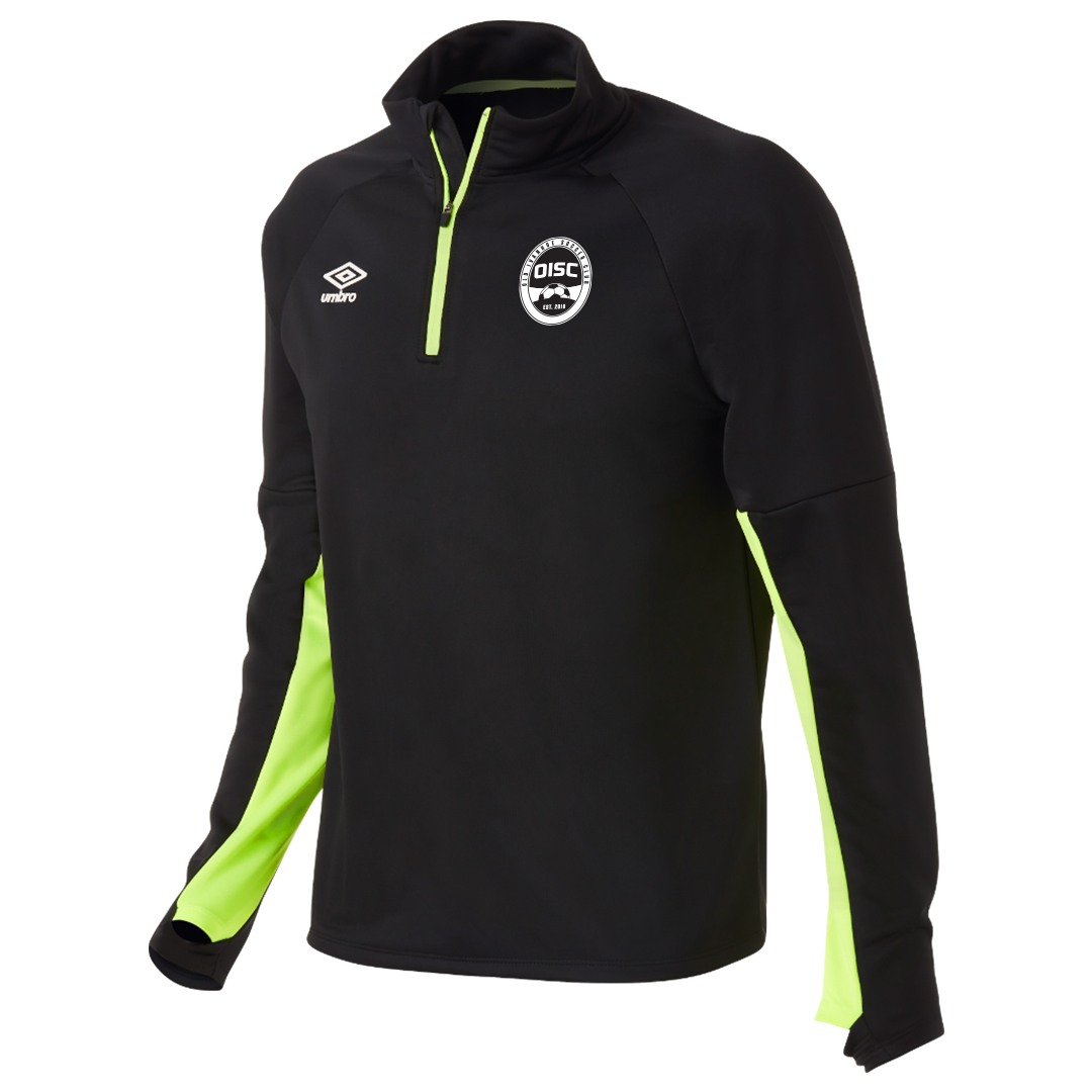 Old Ivanhoe Stadium QTR Zip Black