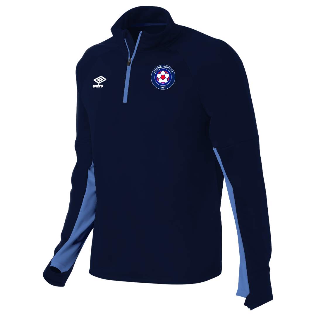 Kissing Point FC Stadium QTR Zip Navy